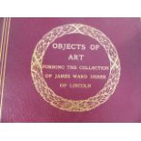 AN ART COLLECTIONS TREASURE, JAMES WARD, USHER, LONDON, 1916, 2 VOLS TOGETHER WITH OBJECT OF ART,