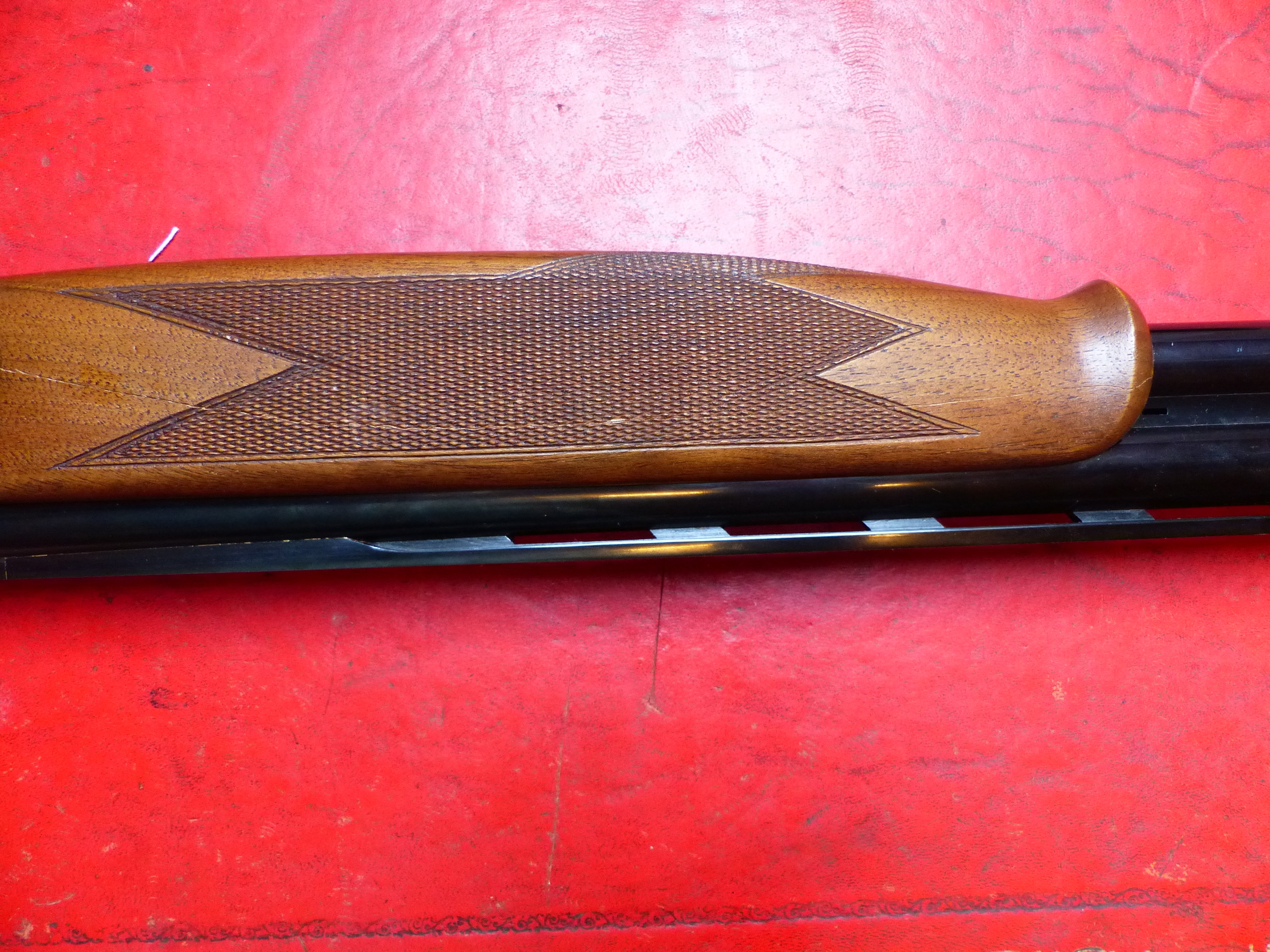 SHOTGUN LANBAR- 12G O/U BLE (DETACHABLE CHOKES) SERIAL NUMBER 330707 (ST NO 3322) - Bild 13 aus 15