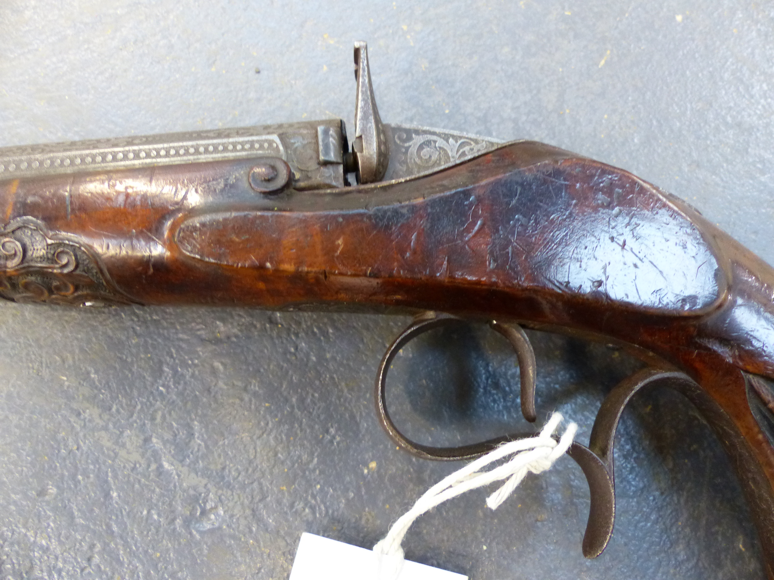 A SEA SERVICE PATTERN FLINTLOCK PISTOL OF INDETERMINATE AGE ( AS SUCH FALLS UNDER SECTION ONE OF THE - Image 43 of 59