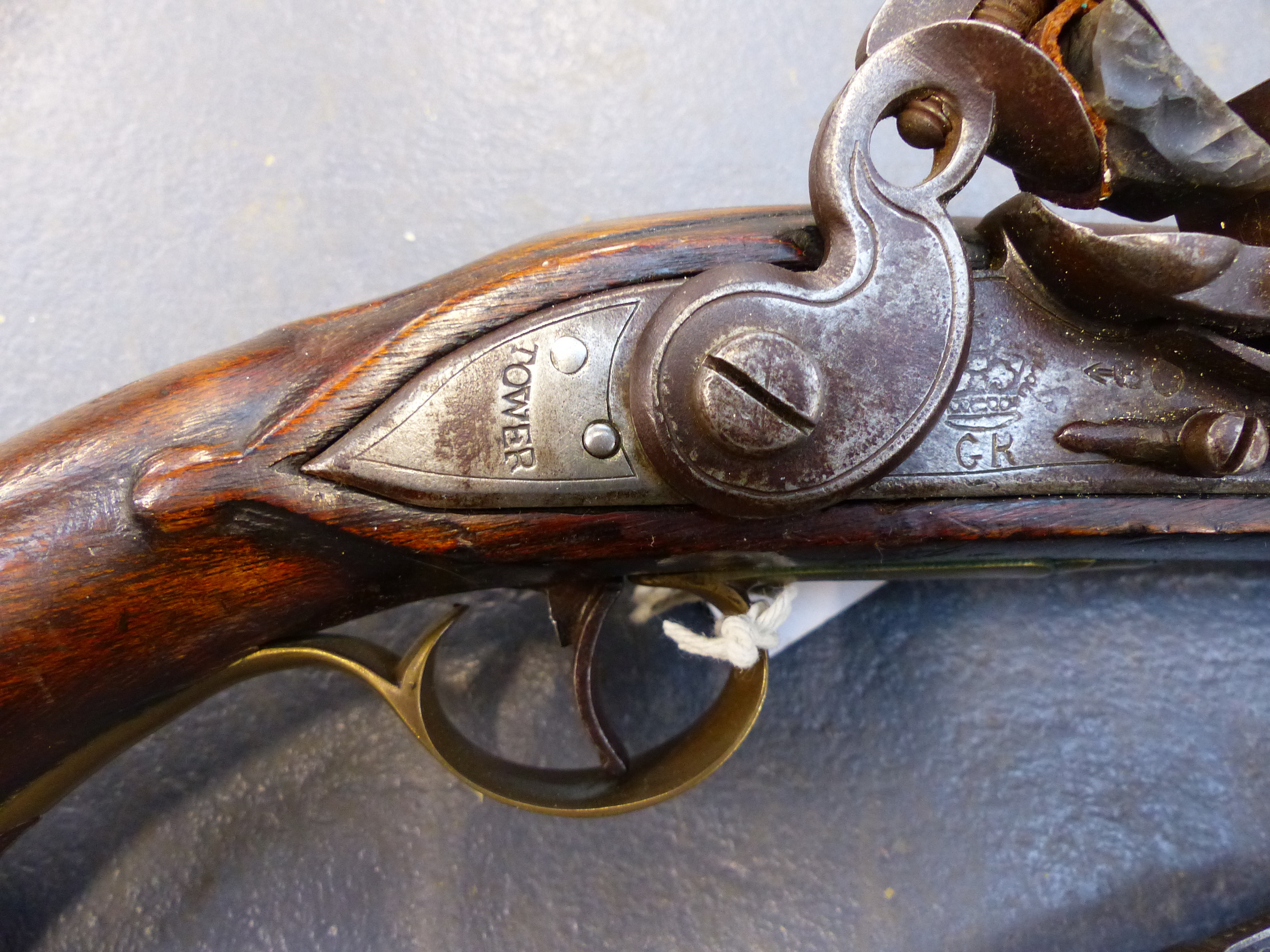 A SEA SERVICE PATTERN FLINTLOCK PISTOL OF INDETERMINATE AGE ( AS SUCH FALLS UNDER SECTION ONE OF THE - Image 5 of 59