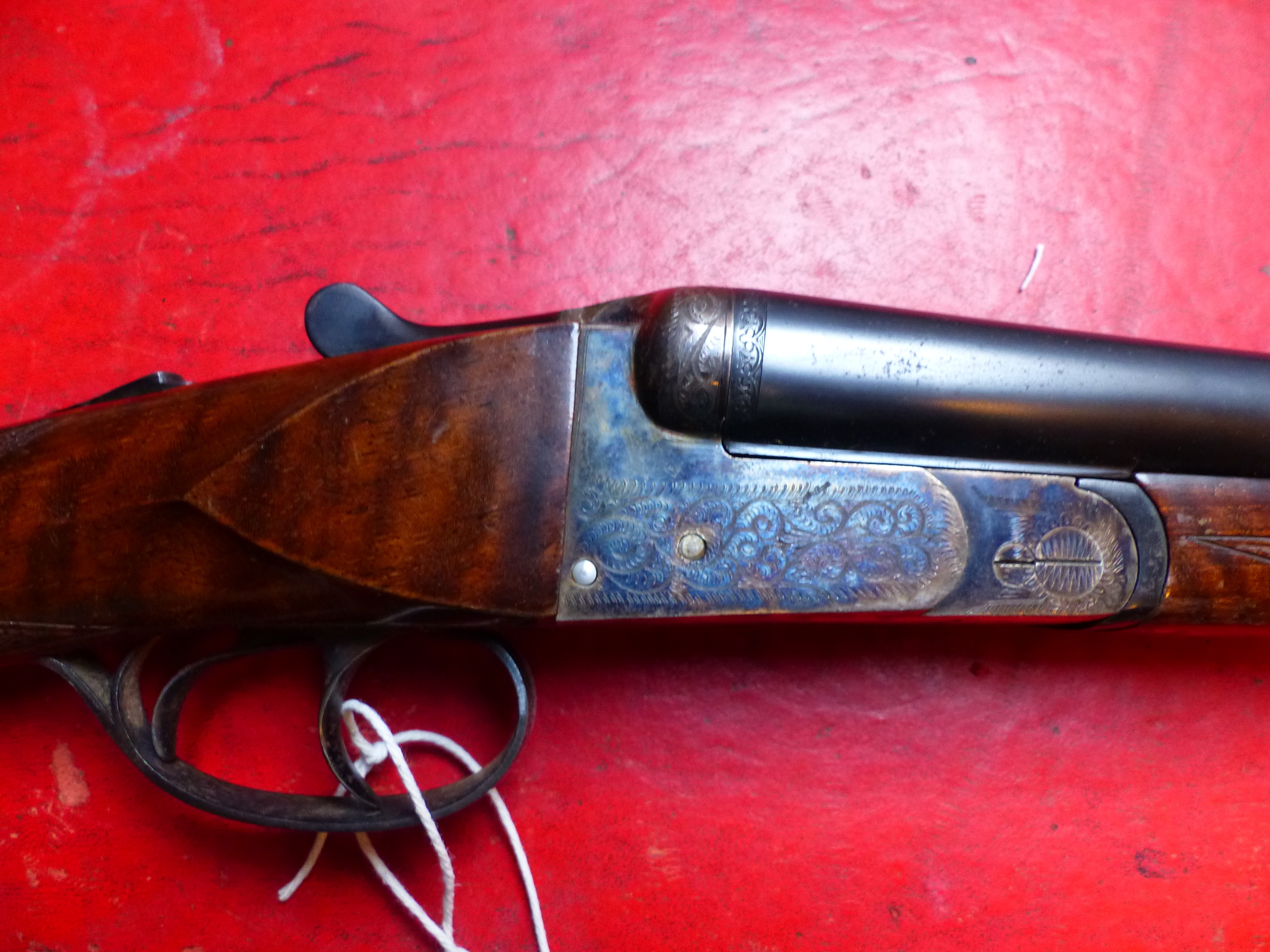 SHOTGUN. SPANISH 20 GAUGE S/S NE SERIAL NO. 181518 ( ST NO 3326)