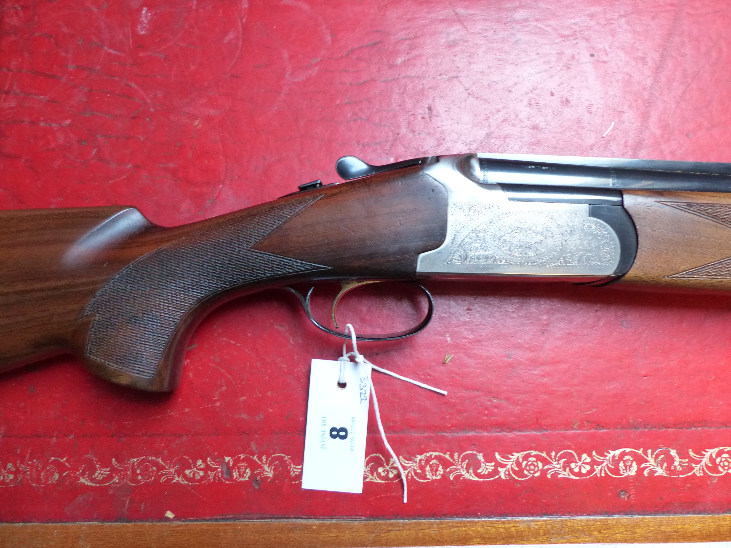 SHOTGUN LANBAR- 12G O/U BLE (DETACHABLE CHOKES) SERIAL NUMBER 330707 (ST NO 3322)