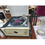 A DANSETTE RECORD PLAYER.