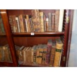 A QTY OF ANTIQUARIAN AND OTHER BOOKS AND BINDINGS.