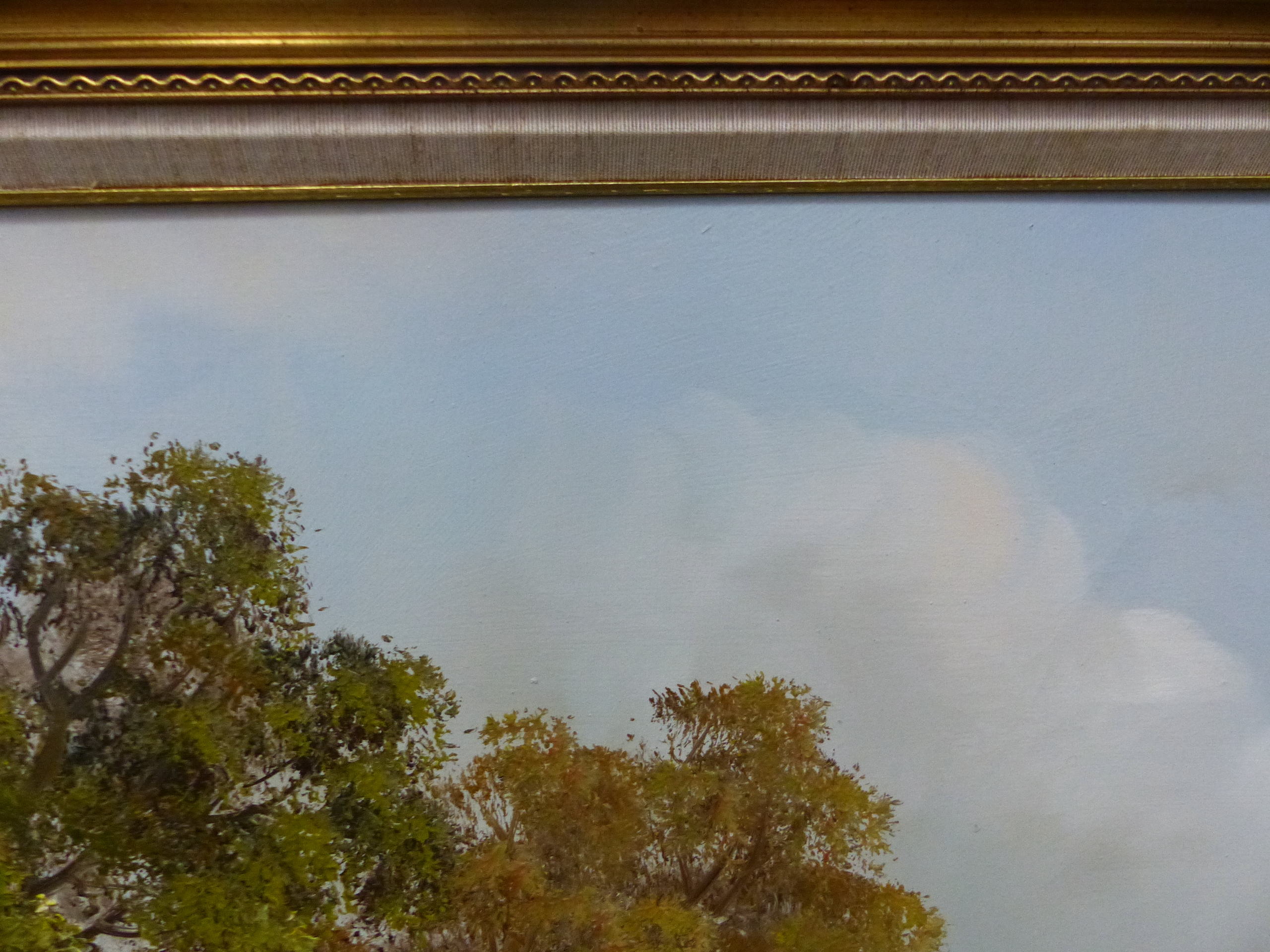 AN OIL ON CANVAS SIGNED J CHILTON. - Image 4 of 24