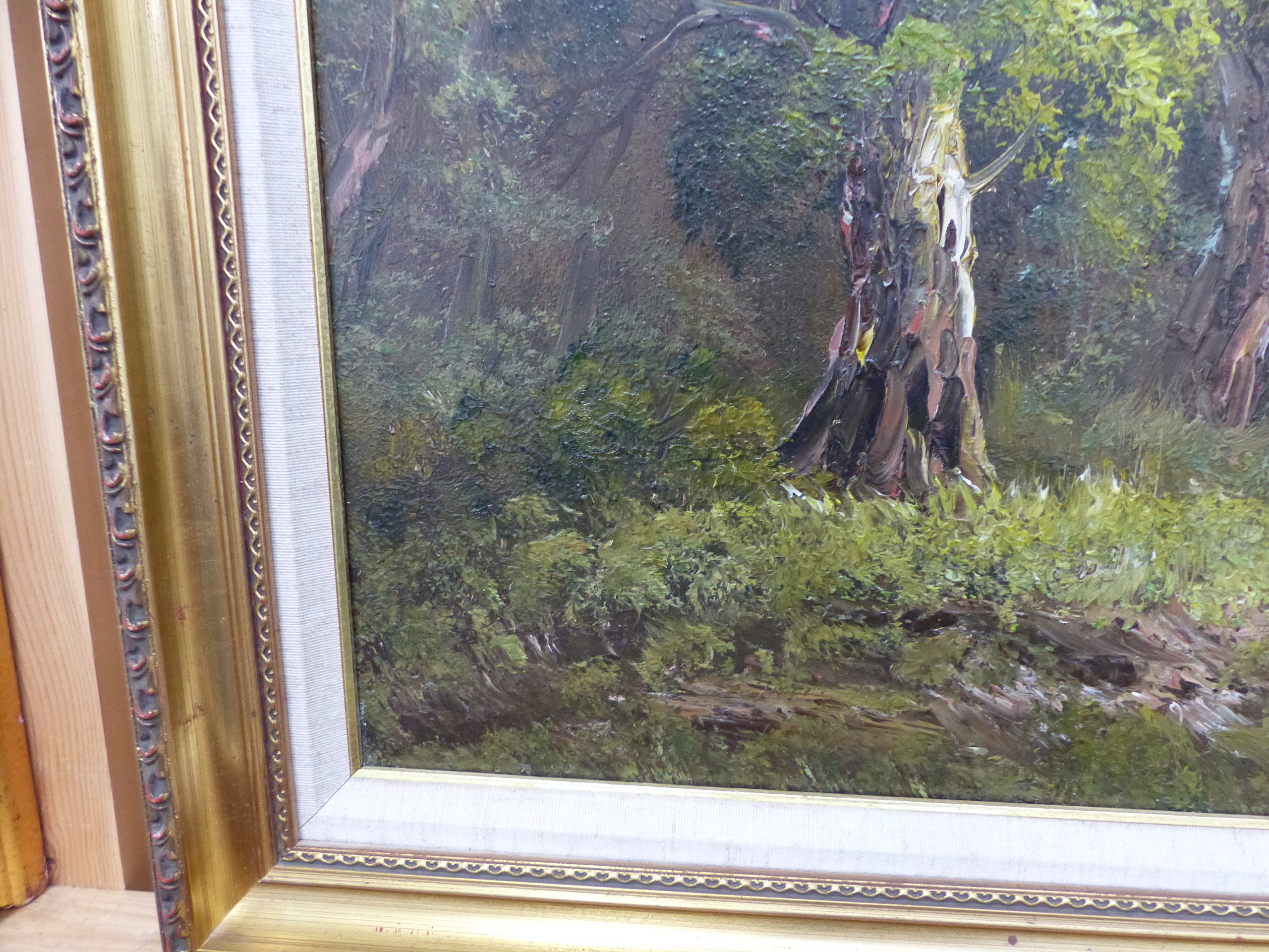 AN OIL ON CANVAS SIGNED J CHILTON. - Image 14 of 24