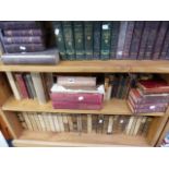 A QTY OF BOOKS AND BINDINGS.