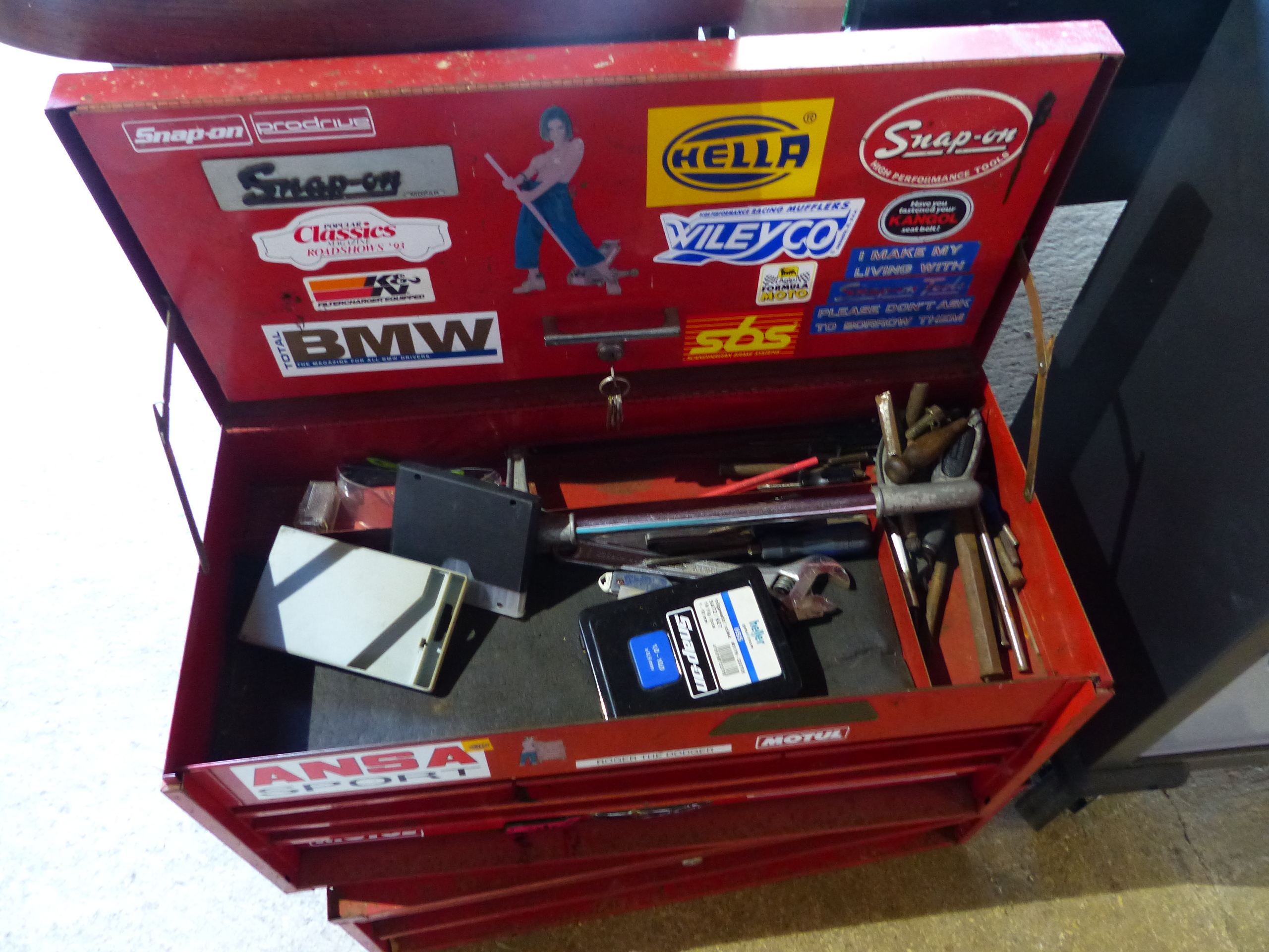 SNAP-ON TOOL BOXES AND CONTENTS. - Image 13 of 18