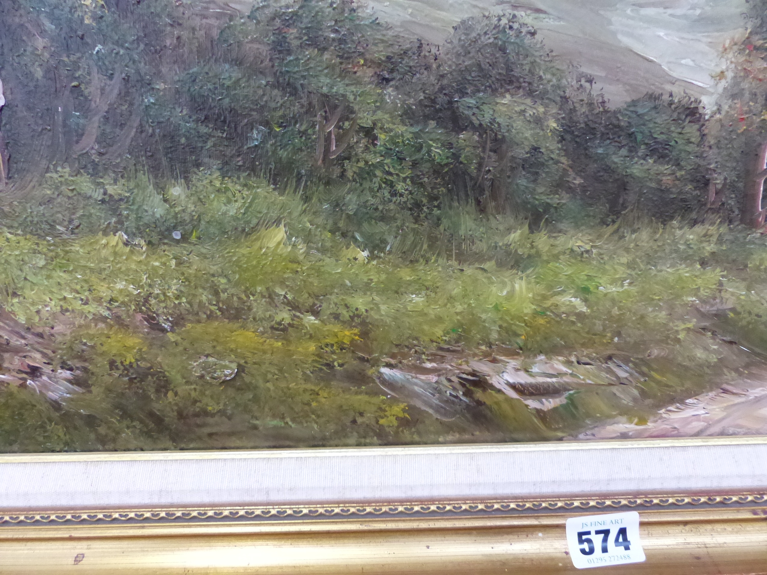 AN OIL ON CANVAS SIGNED J CHILTON. - Image 12 of 24