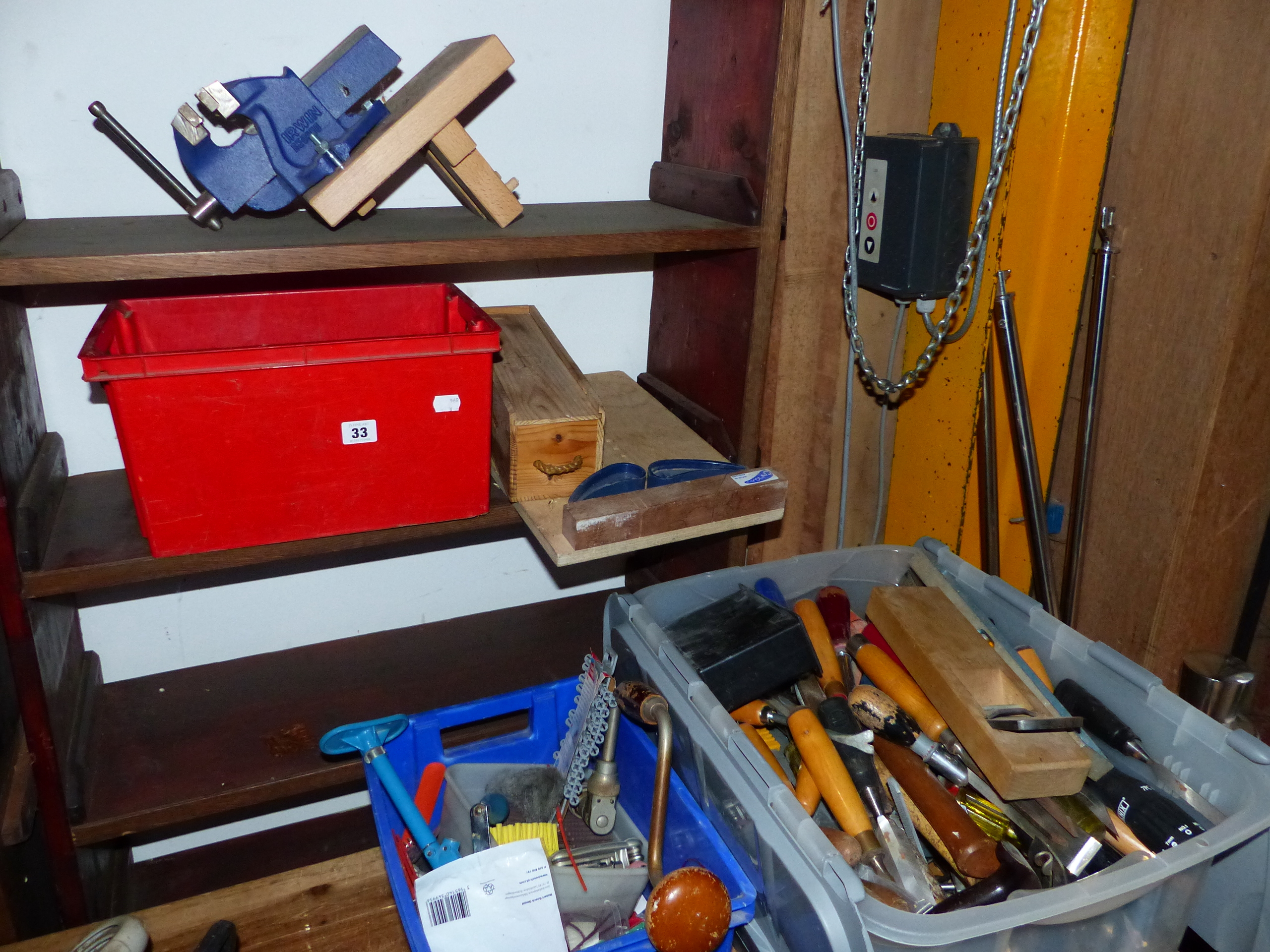 VARIOUS HAND TOOLS,ETC.