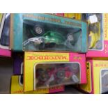 A BOX OF MATCHBOX VEHICLES.