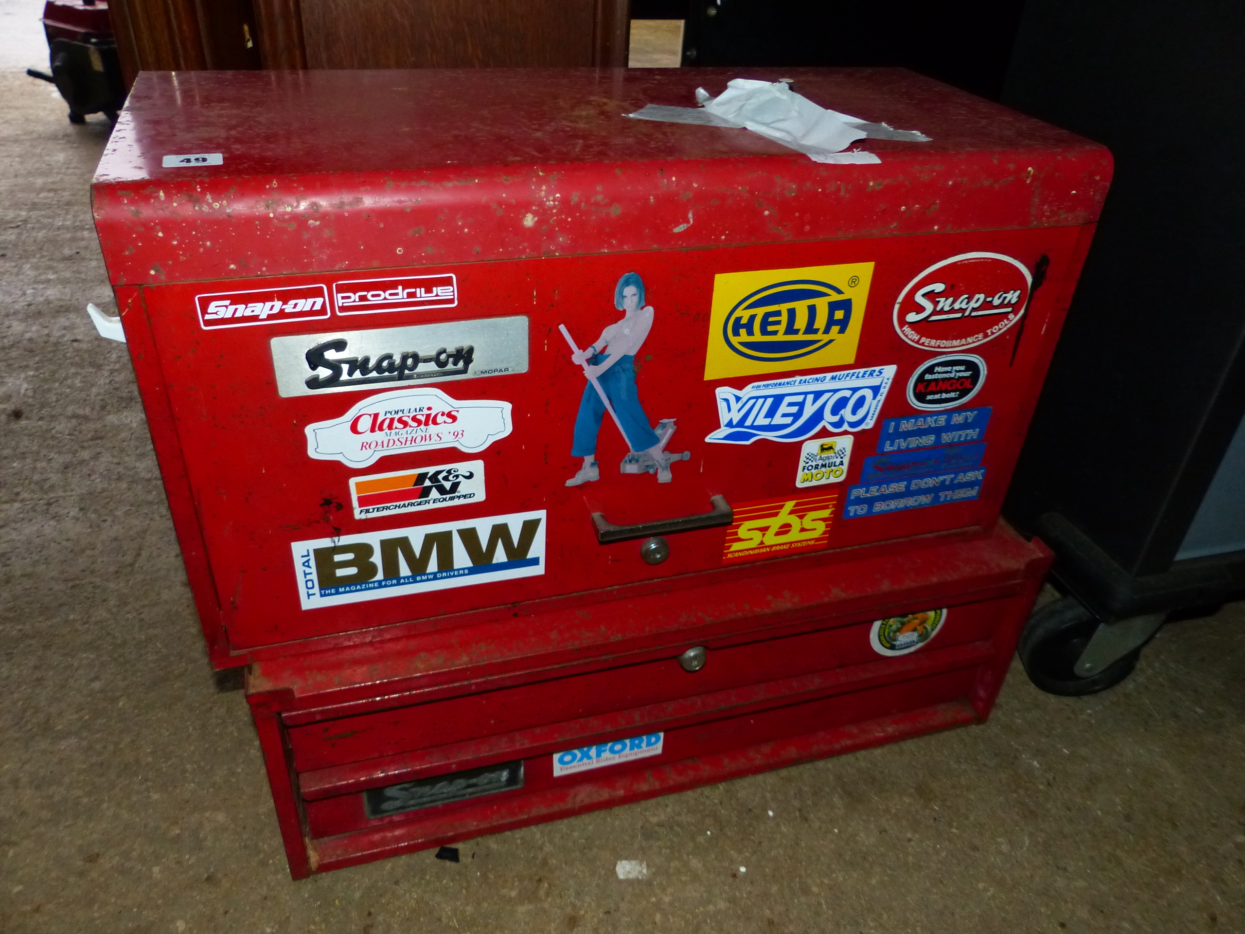 SNAP-ON TOOL BOXES AND CONTENTS. - Image 2 of 18