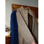 TWO VINTAGE LADIES OVERCOATS.