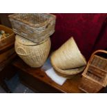 VARIOUS BASKETS.