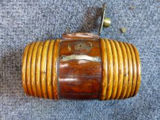 A 2nd. WEST YORK MILITIA BRANDY FLASK