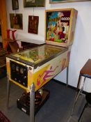 A VINTAGE ,1970'S? BALLY ELECTRONIC PINBALL MACHINE, OP-POP-POP