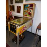 A VINTAGE ,1970'S? BALLY ELECTRONIC PINBALL MACHINE, OP-POP-POP