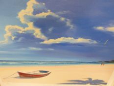 THREE LIMITED EDITION PRINTS OF BEACH SCENES BY BEN PAYNE (ARR). (3)