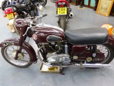 ARIEL HUNTMASTER 1957- 650 CC- GOOD RUNNING CONDITION- PRINCIPALLY ORIGINAL - BUT WITH REPLACEMENT