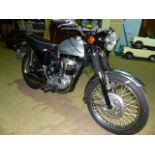 BSA 250 CC (C15?) 1962 USY 322 IN TRIALS TRIM ( BUT WITH LIGHTS AND INDICATORS ADDED.) V5C