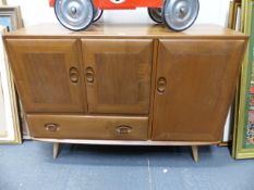 AN ERCOL SIDEBOARD.