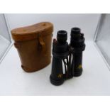 TWO PAIRS OF ROSS BINO PRISM BINOCULARS, A PAIR BY BAR & STROUD AND ONE FURTHER PAIR. (4)