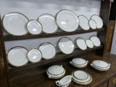 A ROYAL WORCESTER PART DINNER SERVICE CONSISTING OF approx 6 PLACE SETTINGS.