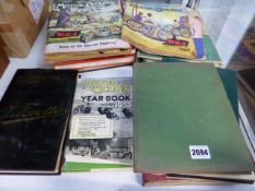 A SMALL COLLECTION OF VINTAGE MOTORCYCLING RELATED PUBLICATIONS.