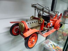 A RARE MAMOD LIVE STEAM MODEL OF A FIRE ENGINE.