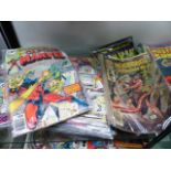 A LARGE COLLECTION OF 1970'S AND 1980'S & 1990'S MARVEL, DC AND OTHER COMICS. (QTY)