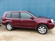 NISSAN X TRAIL 4X4 - PLEASE NOTE THIS IS A VERY LATE LOT AND CAN ONLY BE VIEWED ON THE MORNING OF