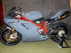 DUCATI 1098 RR- IN FULL RS SPECIFICATION- AN EXCEPTIONAL EXAMPLE WITH A "COST NO OBJECT" FOLIO OF