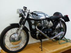 NORTON FEATHERBED CAFE RACER- XAS 762-(1961)REGISTERED 2003)) 600CC AN EXCEPTIONAL, WELL RESTORED