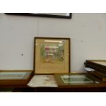 THREE SPORTING PRINTS AFTER IVESTER LLOYD TOGETHER WITH OTHER SPORTING PRINTS, BOOKS,ETC.