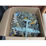 A LARGE COLLECTION OF MODEL AIRCRAFT.