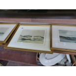 A GROUP OF FOUR PRINTS AFTER WILLIAM RUSSELL FLINT.
