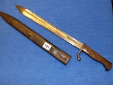 A GERMAN MAUSER BAYONET STAMPED FRISTER GROSSMAN, BERLIN.