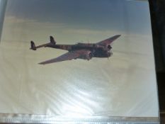 A COLLECTION OF AVIATION RELATED PHOTOGRAPHS, POSTCARDS, ETC.