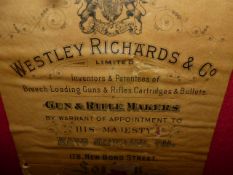 A WESTLEY RICHARDS GUN CASE AND A LEG-O-MUTTON GUN CASE