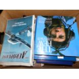 A COLLECTION OF RAF AND AVIATION RELATED BOOKS AND OTHER PUBLICATIONS. (QTY)