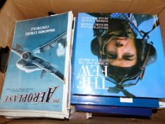 A COLLECTION OF RAF AND AVIATION RELATED BOOKS AND OTHER PUBLICATIONS. (QTY)