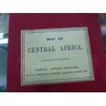 MAP: A COLLECTION OF VINTAGE MAPS OF AFRICA TO INCLUDE A FOLDING MAP BY JAMES WYLD OF SOUTH AFRICA