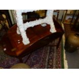 A 19th.C.STYLE LARGE BUTLER'S TRAY ON STAND.