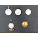 VARIOUS POCKET WATCHES.