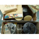 CIGARETTE CARDS, FILM REELS, VARIOUS COLLECTABLES, ETC.