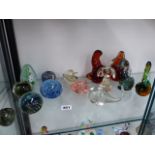 A COLLECTION OF PAPERWEIGHTS, ETC.