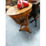 A 19th.C.SEWING TABLE.