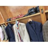 A QTY OF VINTAGE GENTLEMAN'S JACKETS,ETC.