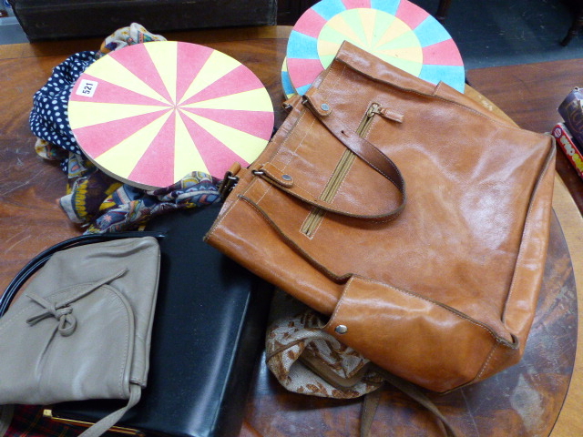 VARIOUS HANDBAGS,ETC.