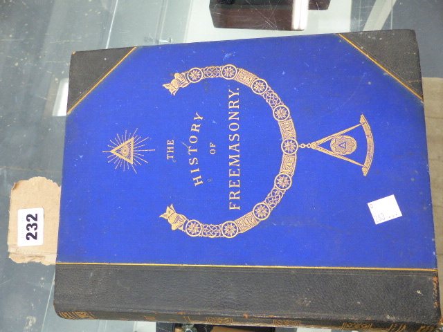 THE HISTORY OF FREEMASONRY BOOK, BY ROBERT F GOULD.